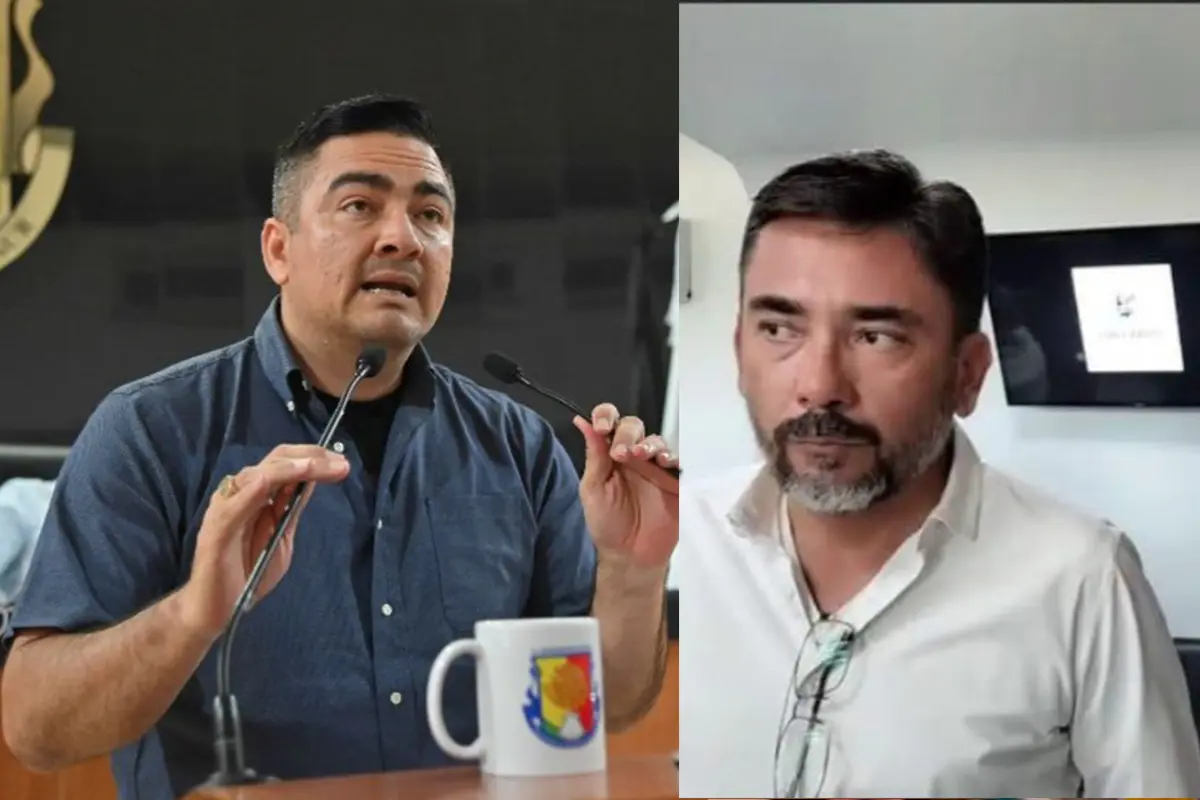 Diputado Sergio Ricardo Huerta Leggs se lanza con todo contra el titular de la Comisión Nacional del Agua en BCS, Julio César Villarreal Trasviña. Foto: Congreso del Estado | Facebook.