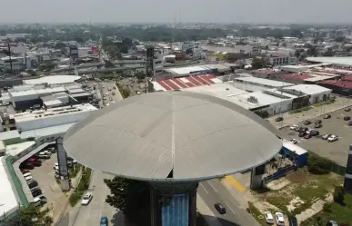 ¿Para que sirven los enormes tanques en forma de OVNI en Villahermosa, Tabasco? Esto se sabe