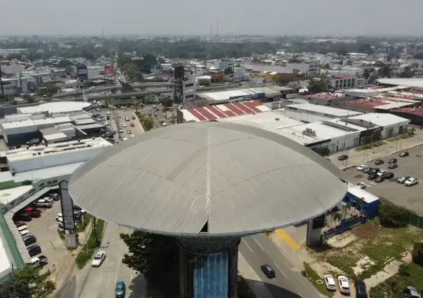 ¿Para que sirven los enormes tanques en forma de OVNI en Villahermosa, Tabasco? Esto se sabe