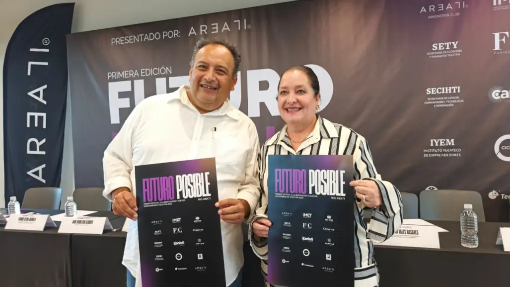 Lanzan el Premio Estatal a la Innovación y Nuevas Economías "Futuro Posible" en Yucatán