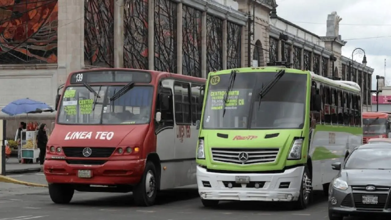 Convocan a protesta en Toluca contra aumento de tarifa mínima del transporte de 12 a 16 pesos. Foto: AD Noticias