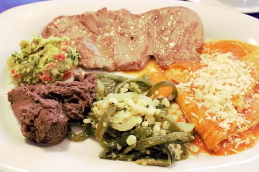 Carne a la tampiqueña. Foto: El lugar de Beatriz