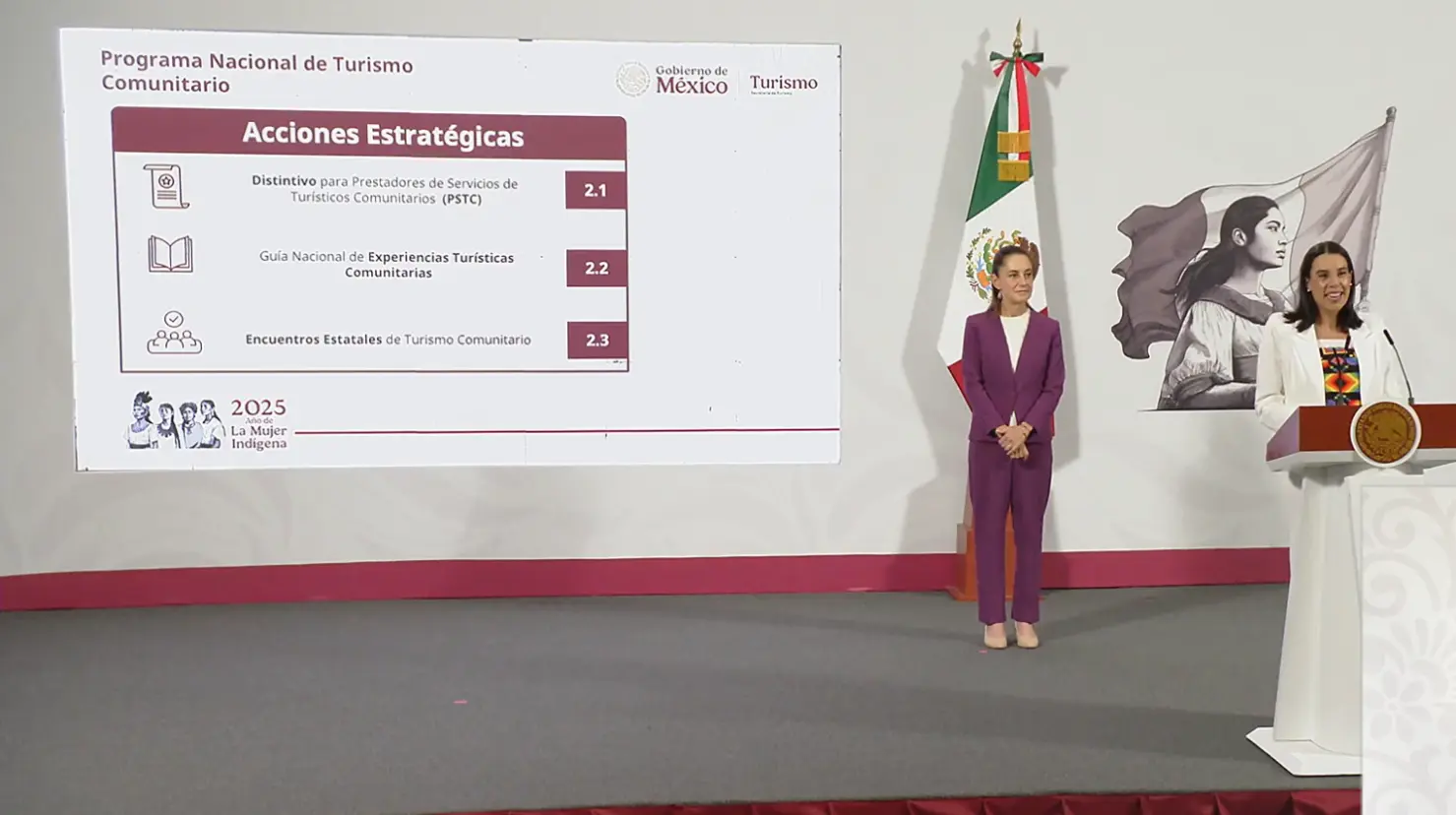 México recibe 47.4 millones de visitantes en el primer semestre de 2025. Foto: X (@GobiernoMX)