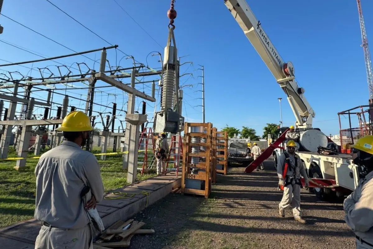 ¡Adiós, apagones! Construirán 9 subestaciones para mejorar el sistema eléctrico de Tamaulipas Foto: CFE