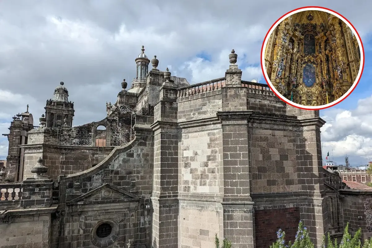 Vista Catedral Metropolitana.   Foto: Google Maps | IG (@andyku_pictures) | Canva 
