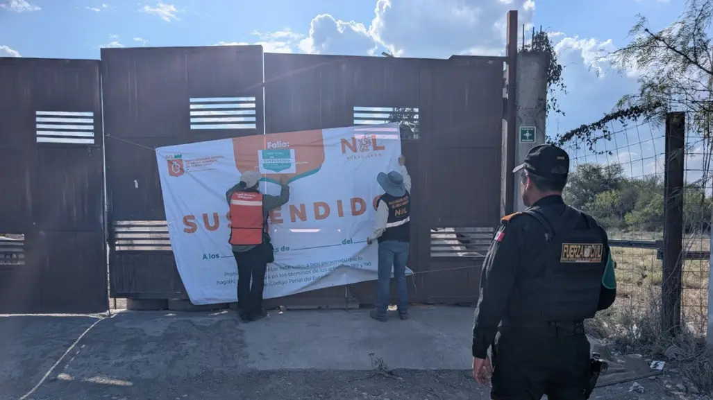 División Ambiental suspende chatarrera en Escobedo