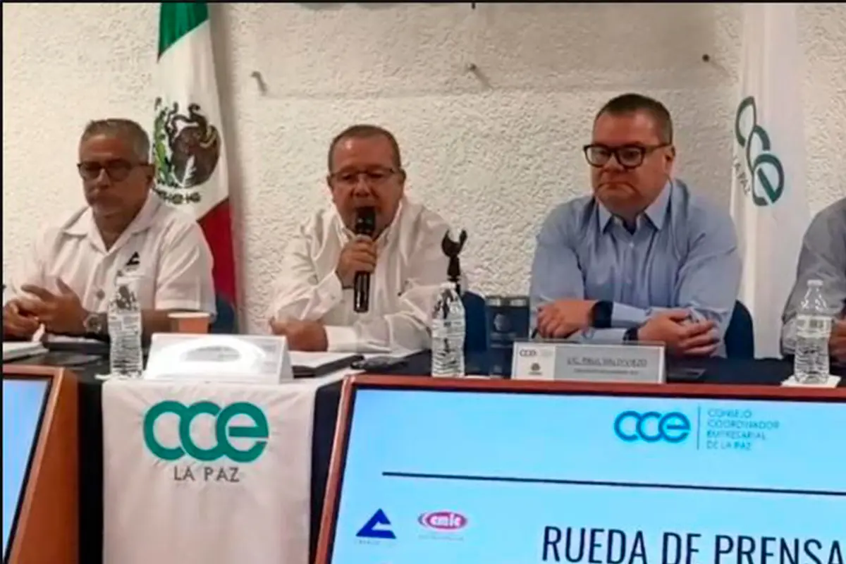 Empresarios de La Paz respaldan que  la extorsión se persiga de oficio. Foto: Rocío Casas.