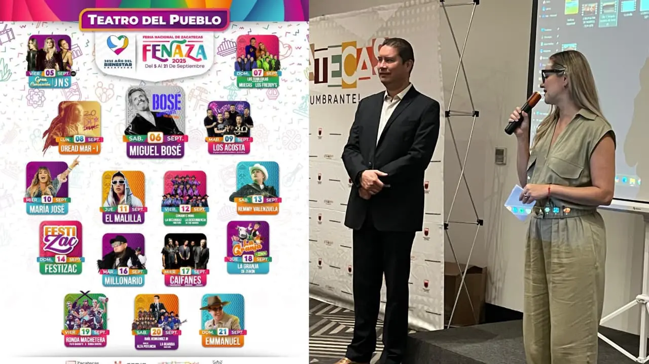 Foto: Cortesía/ Jesús Carrillo | La feria de Zacatecas invita a los duranguenses a formar parte de su cartelera.