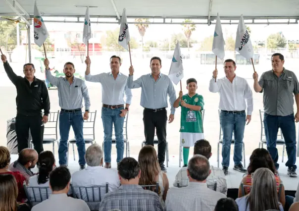Saltillo renueva sus parques y canchas con inversión de 15.4 mdp