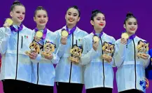 Tampiqueñas brillan en olimpiadas de gimnasia en Asunción Paraguay