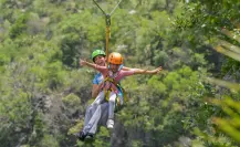 Este increíble lugar tiene una tirolesa de 250 metros y atraviesa la Sierra Madre Oriental.