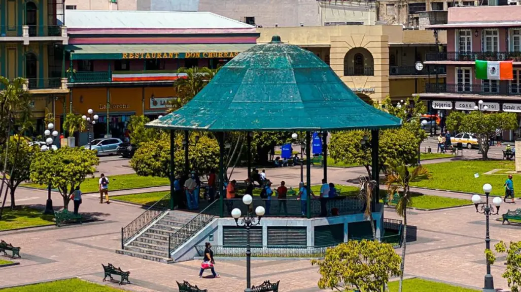 IMEPLAN se deslinda de propuesta para mover el kiosco de la plaza de la Libertad en Tampico