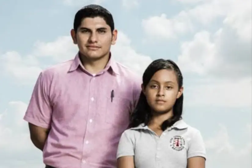 El logro académico de la alumna Paloma Noyola y el maestro Sergio Iván Juárez Correa inspiró la cinta Radical de Eugenio Derbez. Foto: Ramón Sánchez