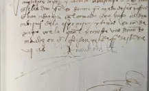 FBI devuelve a México manuscrito robado firmado por Hernán Cortés