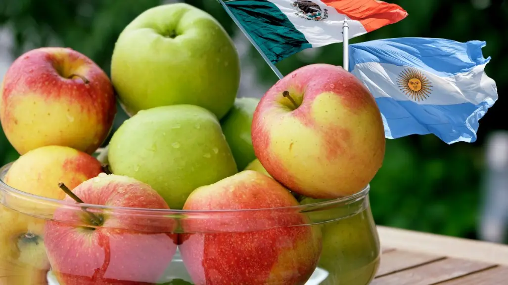 Arteaga busca ruta comercial con Argentina; beneficiará a productores de manzana y sidra