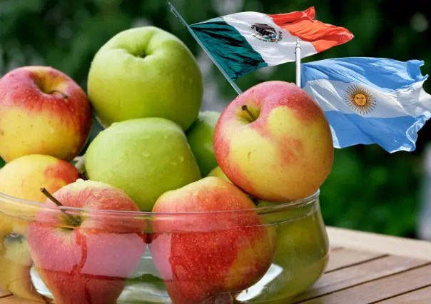 Arteaga busca ruta comercial con Argentina; beneficiará a productores de manzana y sidra
