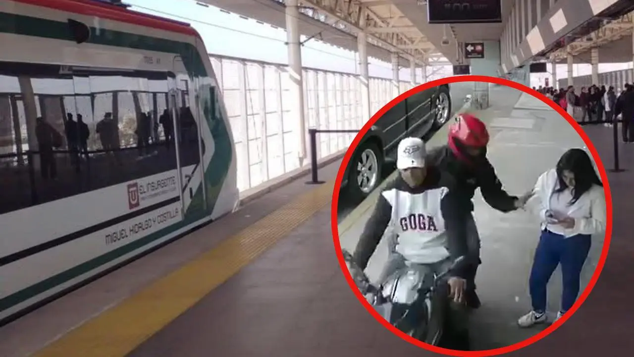 Motorratones atacan estas estaciones del Tren Interurbano en Edomex. Foto: Que malos Edoméx / Dónde ir Toluca / German Zepeda TV