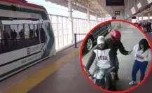 Motorratones atacan estas estaciones del Tren Interurbano en Edomex