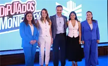 Myrna Grimaldo y Cecilia Robledo rinden su primer informe legislativo en Monterrey