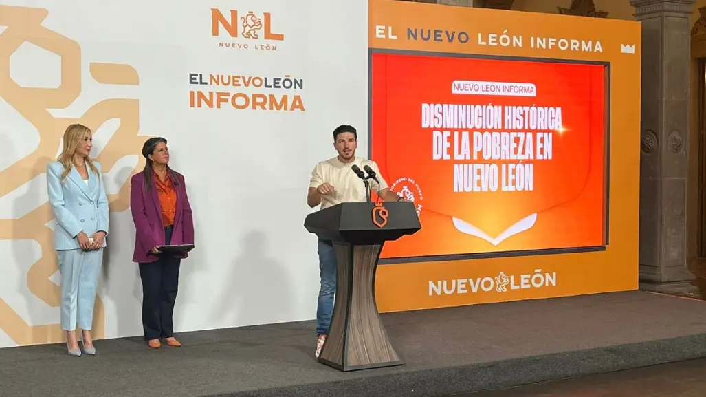 Samuel García asegura que Nuevo León lidera en seguridad, salud, reducción de pobreza e inversión extranjera