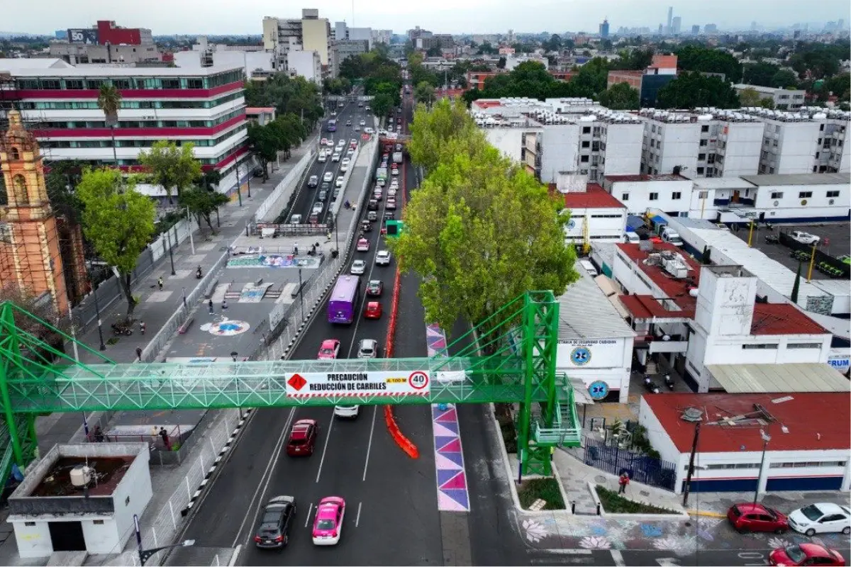Nueva Ciclovía de CDMX. Foto: @SOBSECDMX | Canva