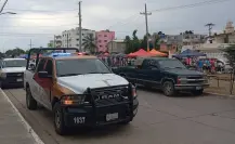 Exagerado operativo policiaco sorprende a rodanteros de Ciudad Madero