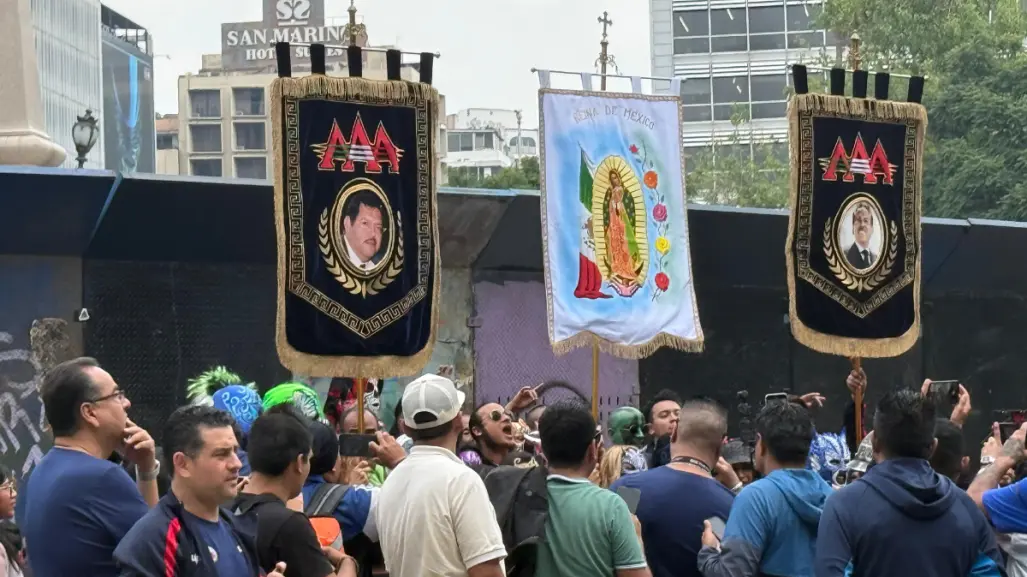 FOTOS | Luchadores de AAA peregrinan a la Basílica de Guadalupe en su edición XXXIII