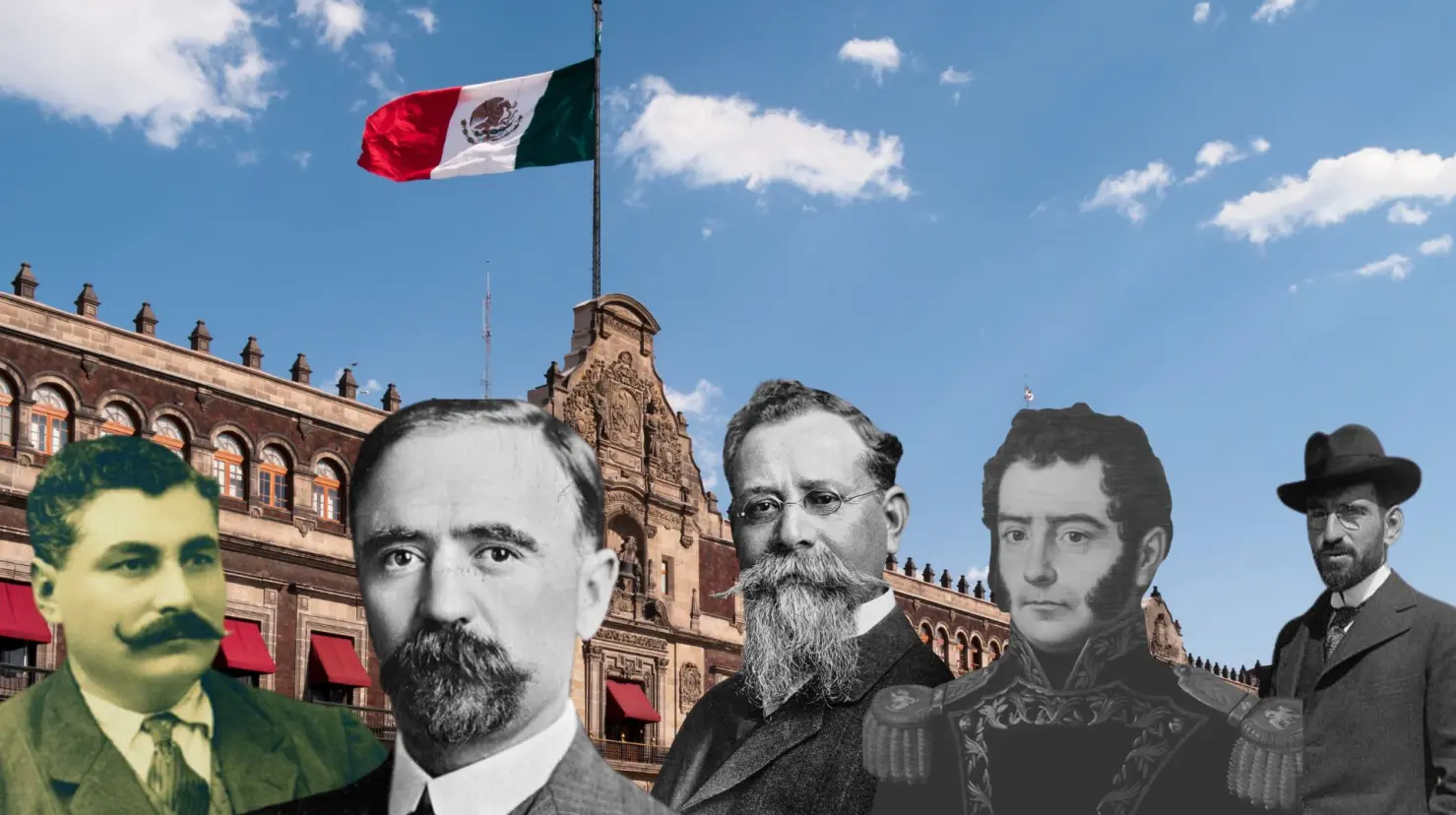 Estos son los 5 coahuilenses que han sido presidentes de México.  (Fotografía: Canva)