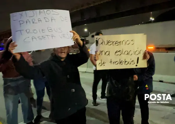 Protesta en Chalco: exigen puente peatonal y advierten bloqueo en la México-Puebla