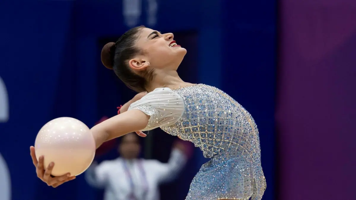 La joven debutó en grande en estos Panamericanos Junior 2025 Foto: CONADE