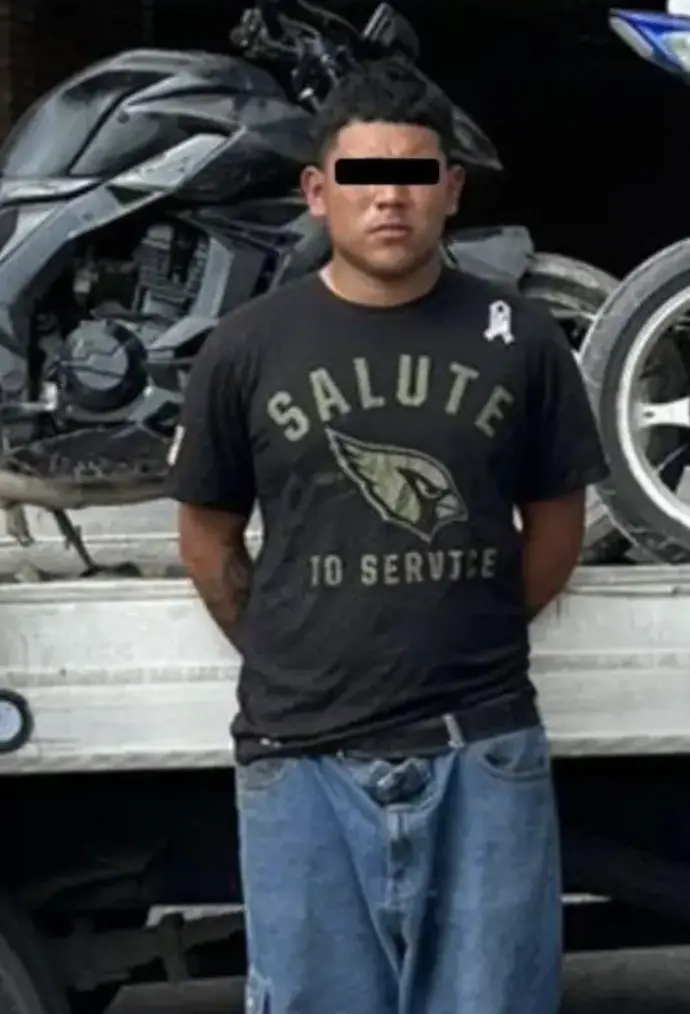 Detienen a joven por presunto robo al sur de Saltillo / Foto: a Comisaría de Seguridad y Protección Ciudadana 