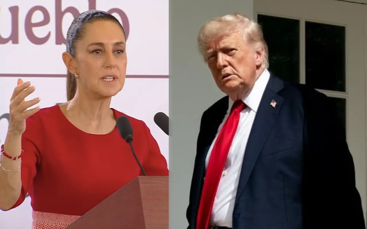 Claudia Sheinbaum y Donald Trump. Foto: X (@WhiteHouse) / Captura de pantalla: YouTube (Gobierno de México)