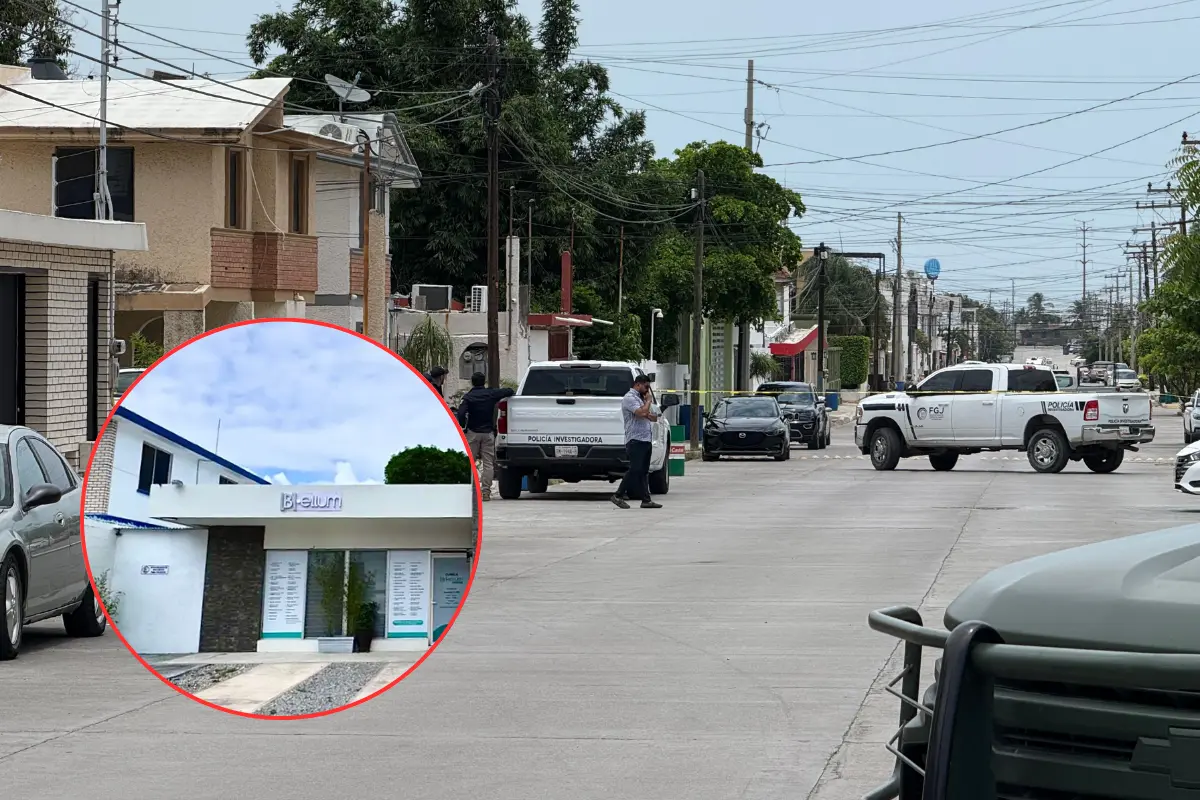 Autoridades estatales y federales catearon una clínica estética en Ciudad Madero tras una denuncia por mala praxis. Foto: Axel Hassel