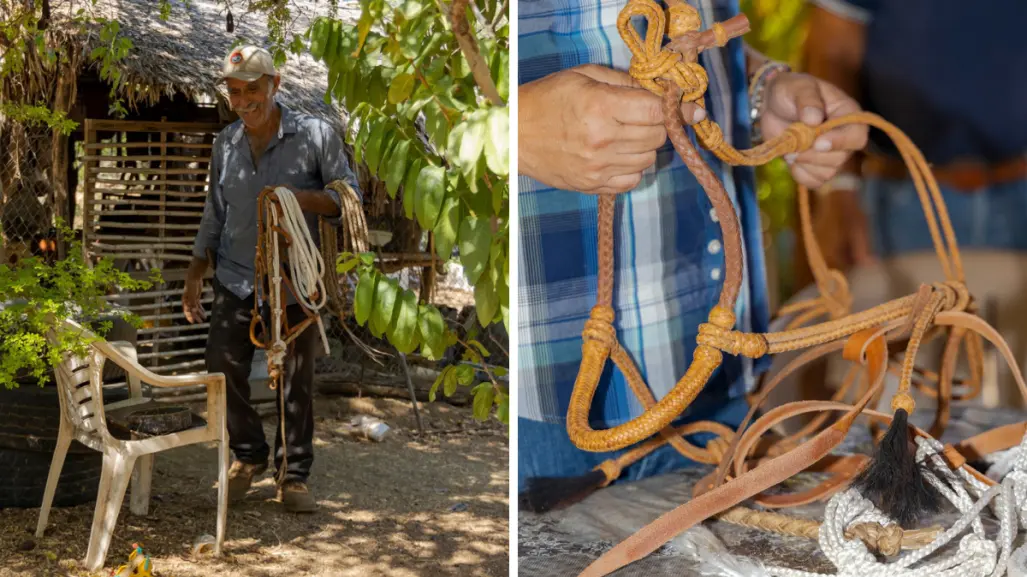 Conoce al maestro talabartero de Los Cabos, el señor Emiliano Castro Montaño