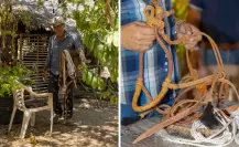 Conoce al maestro talabartero de Los Cabos, el señor Emiliano Castro Montaño