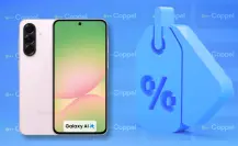 Coppel tiene este celular Samsung Galaxy A56 color rosa con el 27% de descuento