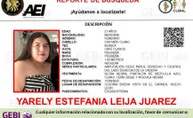 Desaparece Yarely Estefanía Leija Juárez en El Carmen, Nuevo León