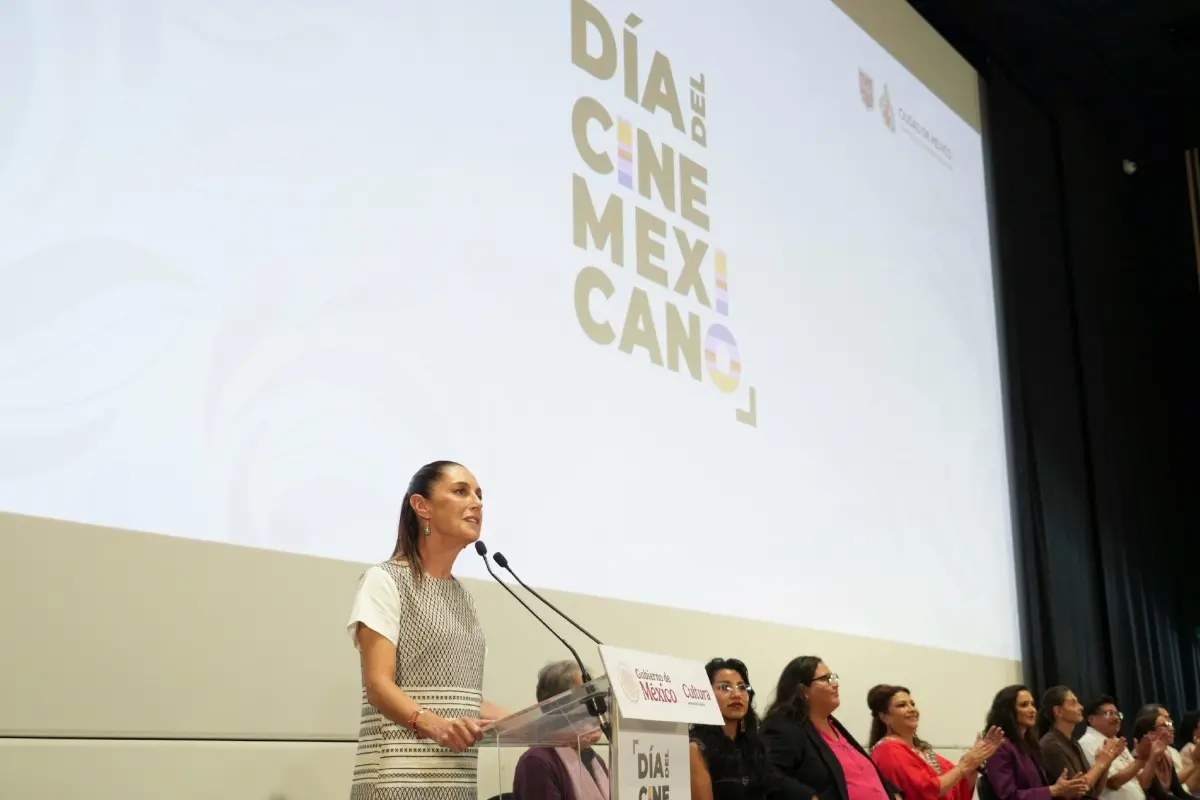 Claudia Sheinbaum en la Cineteca Nacional Chapultepec Foto: X(Twitter) @ccurieldeicaza