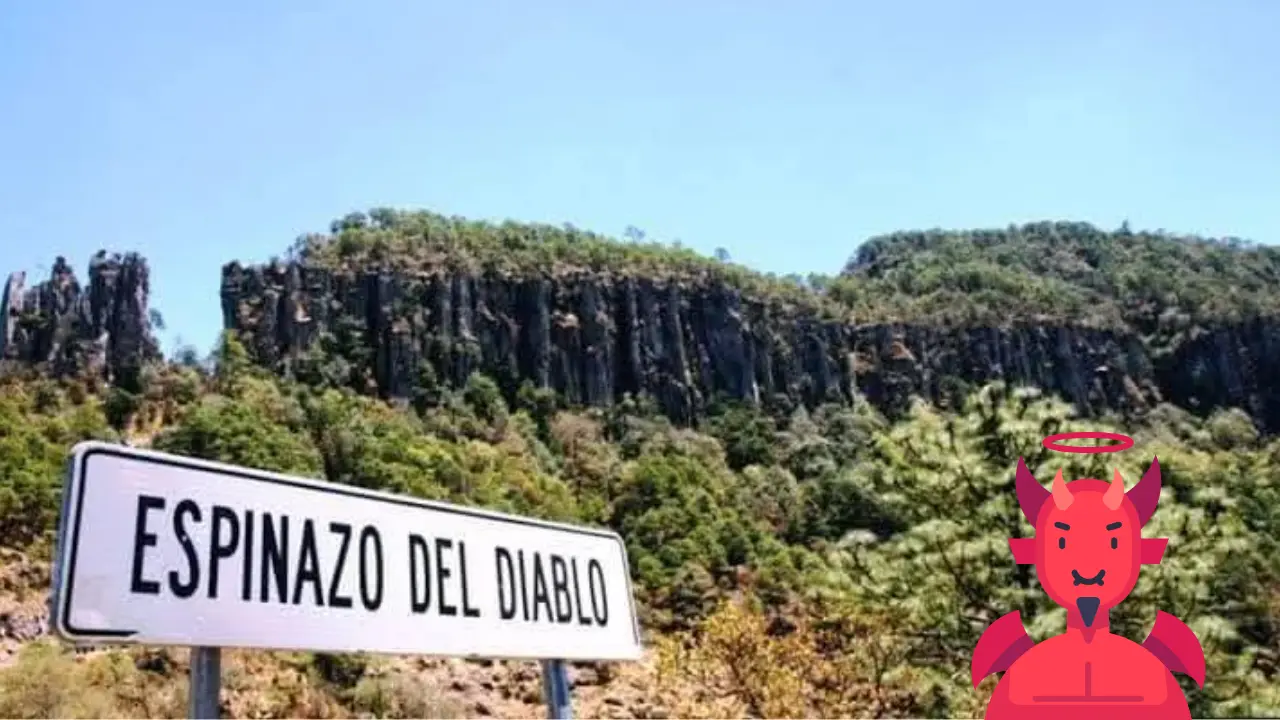 El Espinazo del Diablo es un punto emblemático de la carretera libre Durango-Mazatlán. Foto: Internet.