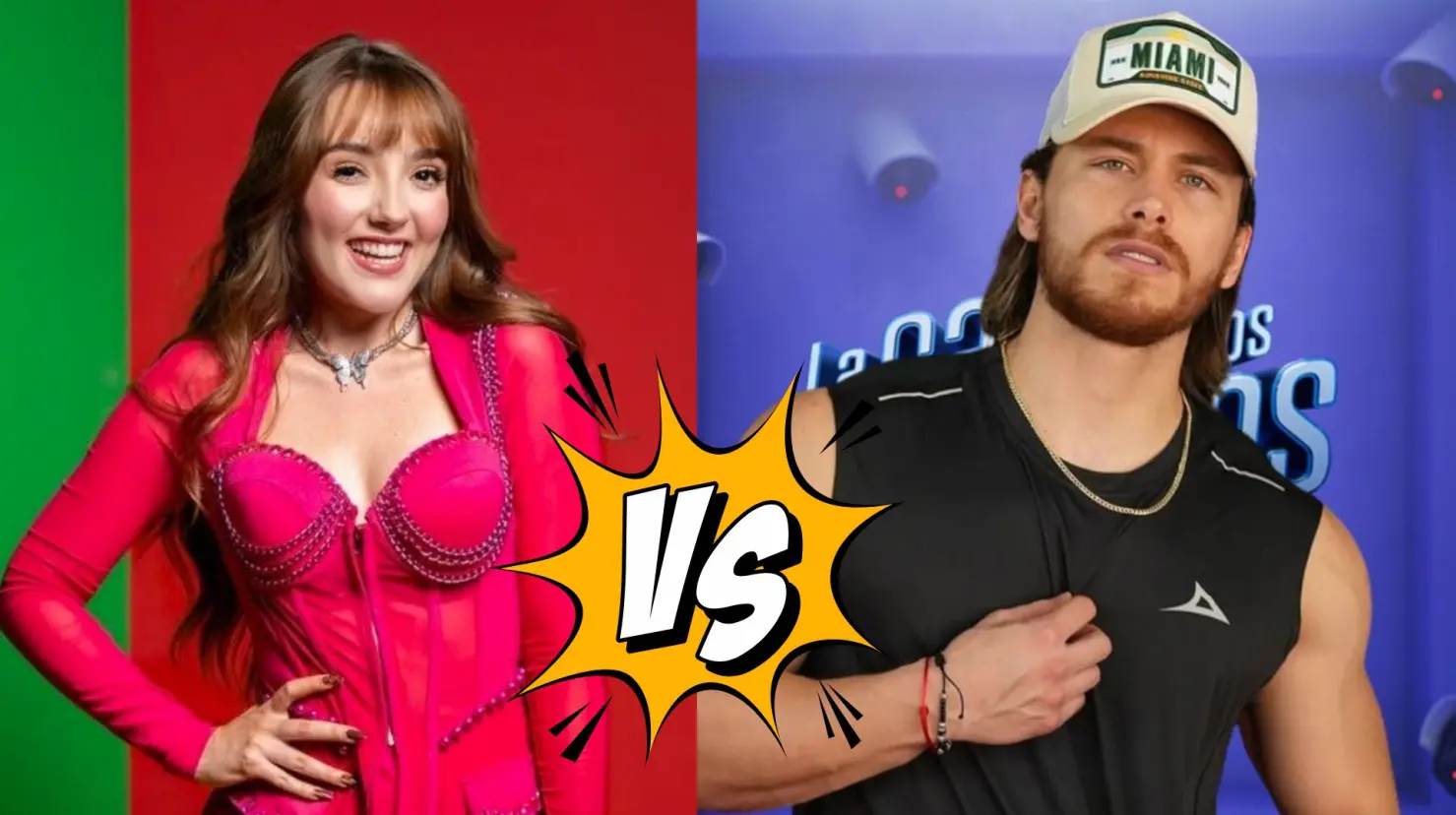 Elaine Haro se enfrentará este viernes con Aldo De Nigris por la salvación de unos de los nominados de LCDLFMX 2025. Foto. Canva.