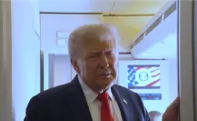 Donald Trump desde el Air Force One: “Quiero un alto el fuego rápido, no estaré feliz si no es hoy”