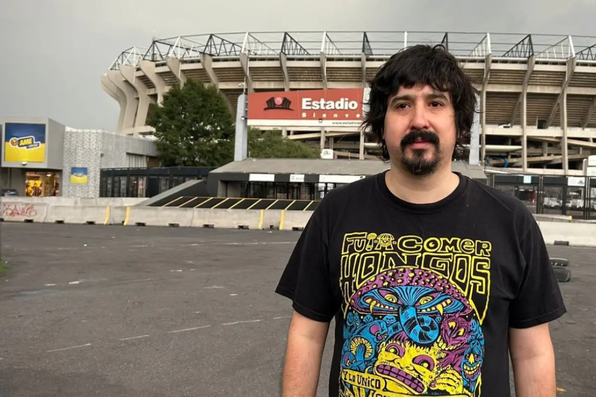 Fernando sufre por los cambios en el Estadio Azteca. Foto: Paola Atziri Paz