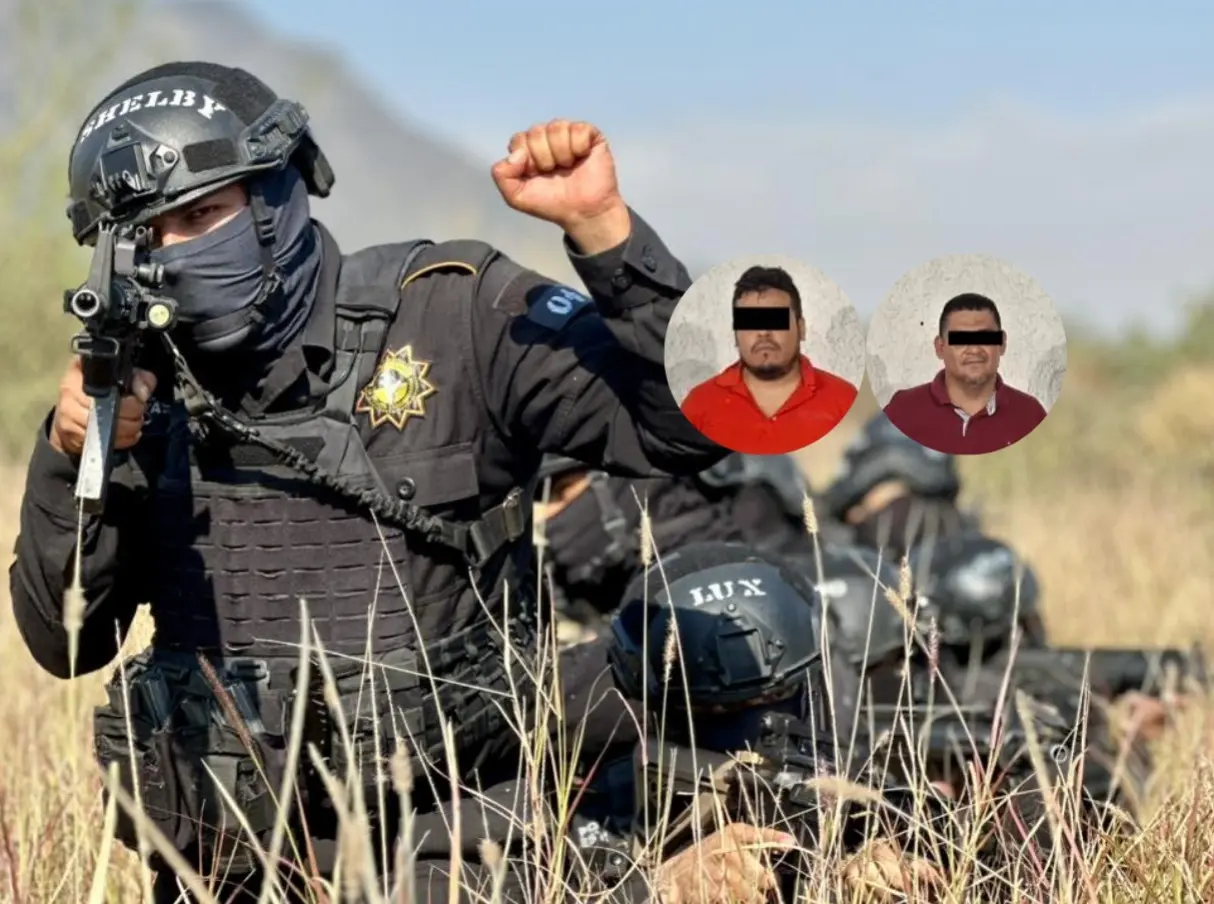La captura de estos presuntos generadores de violencia fortalece la estrategia de seguridad implementada por las autoridades estatales. Foto: Fuerza Civil/Canva.