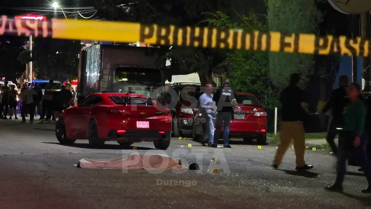 Se registra un homicidio durante la noche de este jueves 14 de agosto. Foto: Luis Lozano.
