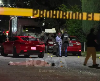 Muere un hombre a balazos en la colonia Santa María de Durango