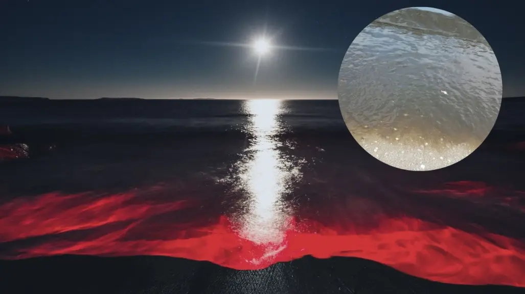 Marea roja en Yucatán: ¿Por qué se puso el mar negro en Chuburná?