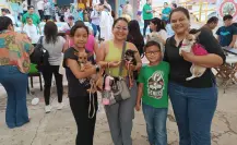 Ciudadanos acuden a bendecir a sus mascotas en Chiapas por festividades de San Roque