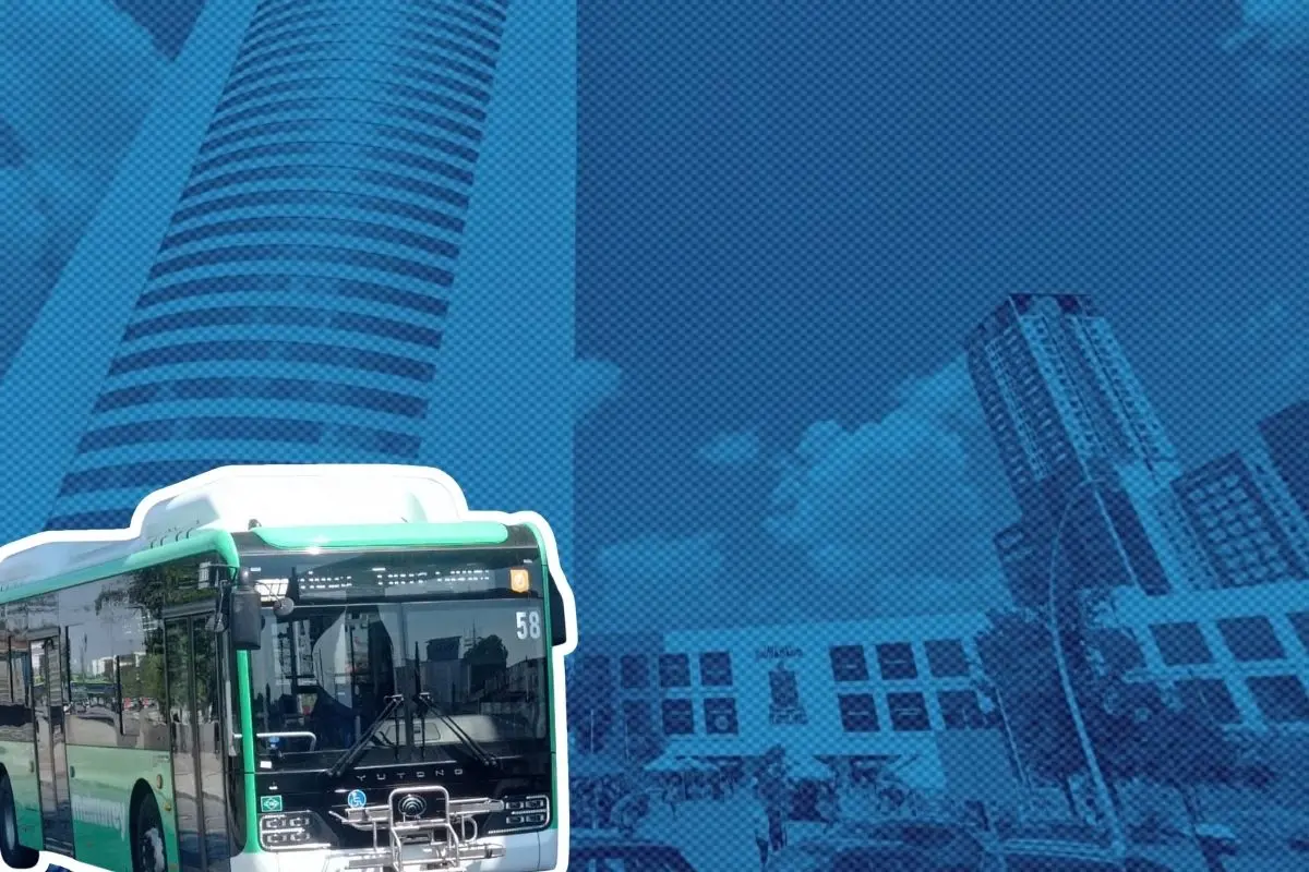 La ruta Torre Cívica que sale de la estación Y Griega de la Línea 1 del Metro te lleva al Pabellón Ciudadano. Foto: Google Maps / Facebook Rutas Urbanas Monterrey (usuarios)