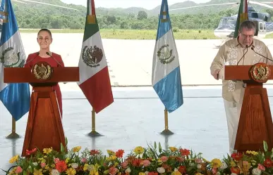 México, Guatemala y Belice anuncian proyecto de conexión con Tren Maya; suman acuerdo migratorio y de seguridad