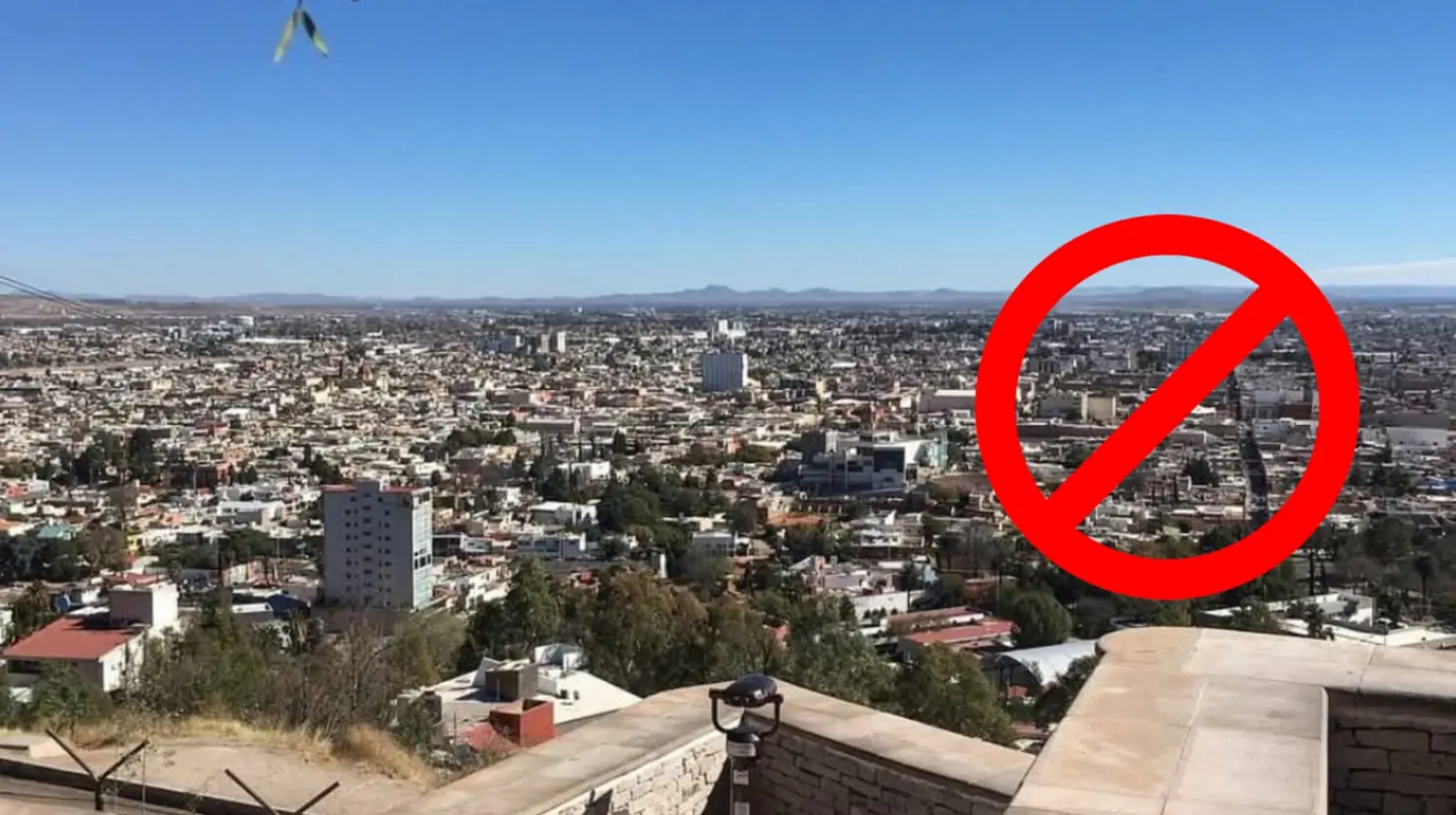 Foto: Facebook/ Durango. Corazón de México | Conoce cuál es la actividad prohibida dentro del mirador más popular de Durango.